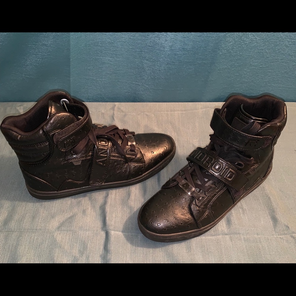 Black Ostrich sneakers